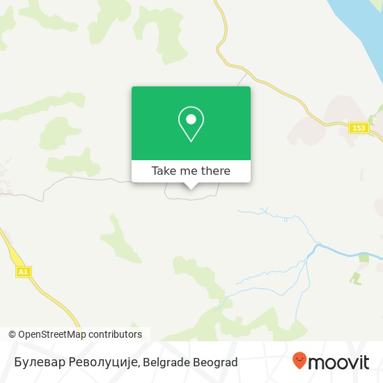 Булевар Револуције map