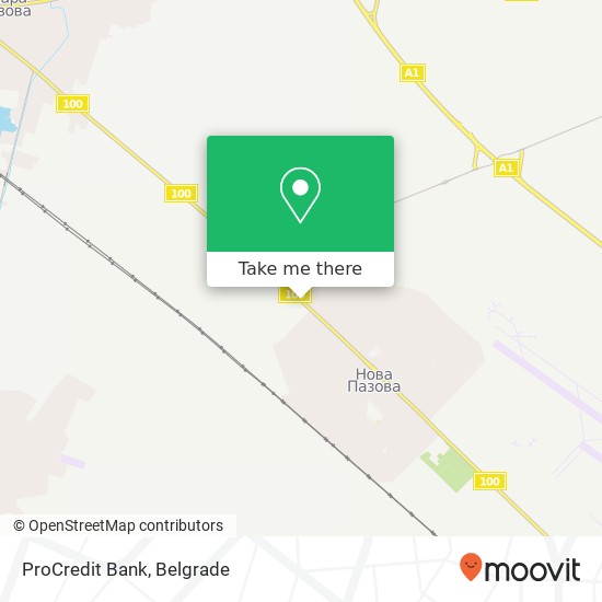 ProCredit Bank map