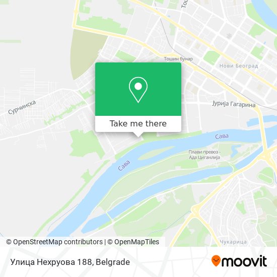 Улица Нехруова 188 map