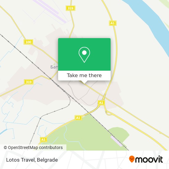 Lotos Travel map