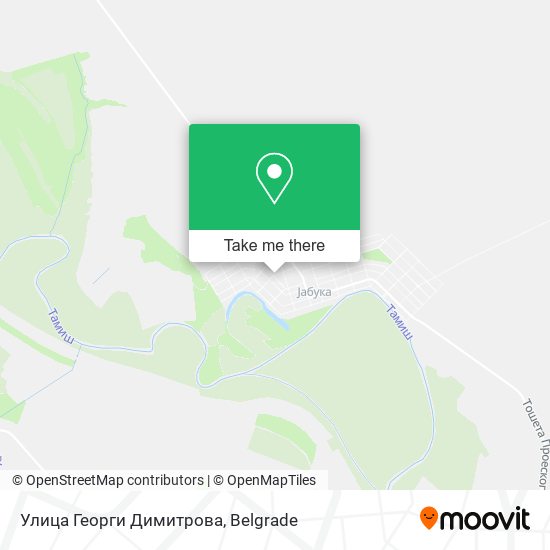 Улица Георги Димитрова map