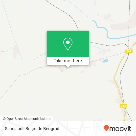 Sarica put map