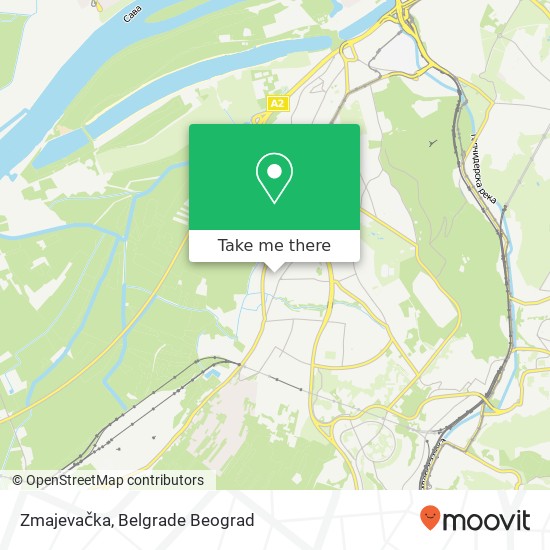 Zmajevačka map