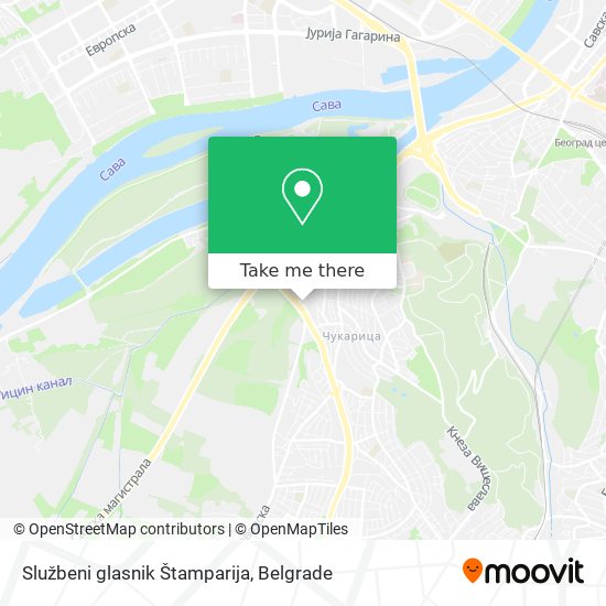 Službeni glasnik Štamparija map