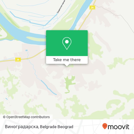 Виноградарска map