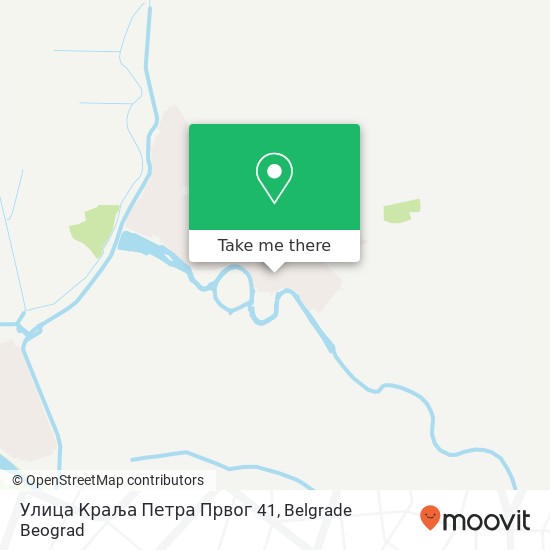 Улица Краља Петра Првог 41 map