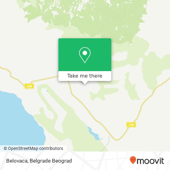 Belovaca map