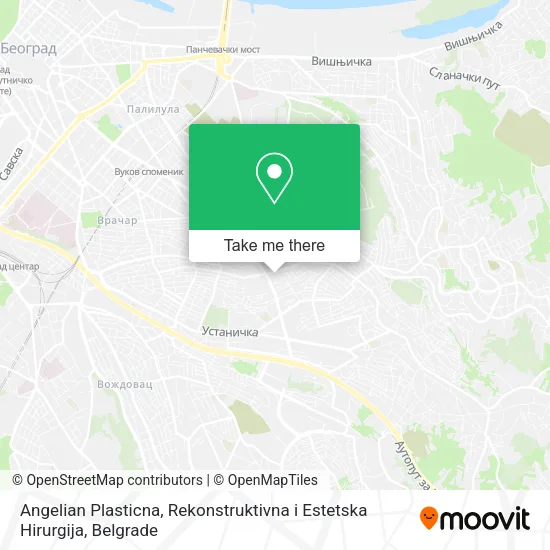 Angelian Plasticna, Rekonstruktivna i Estetska Hirurgija map