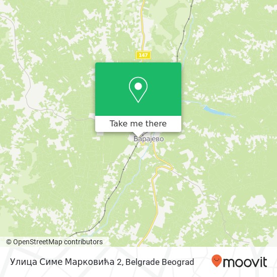 Улица Симе Марковића 2 map