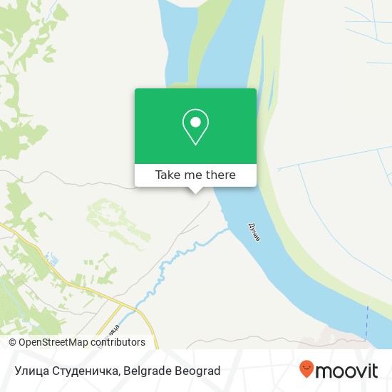 Улица Студеничка map