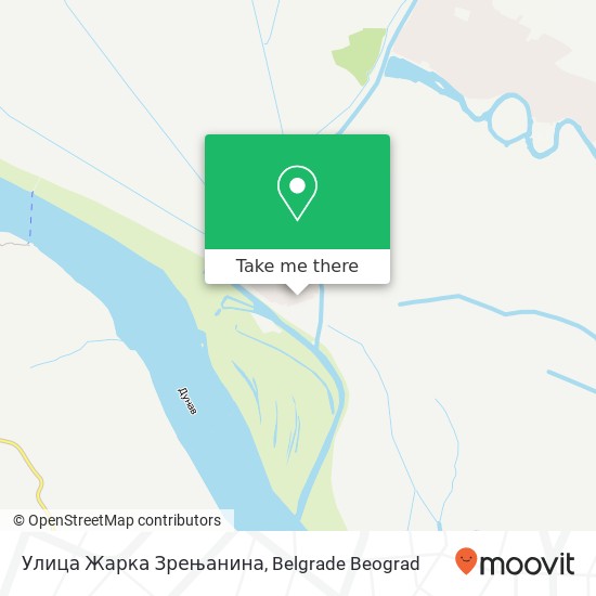 Улица Жарка Зрењанина map