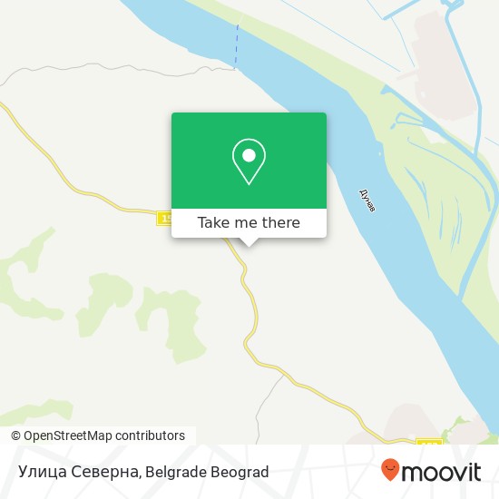 Улица Северна map