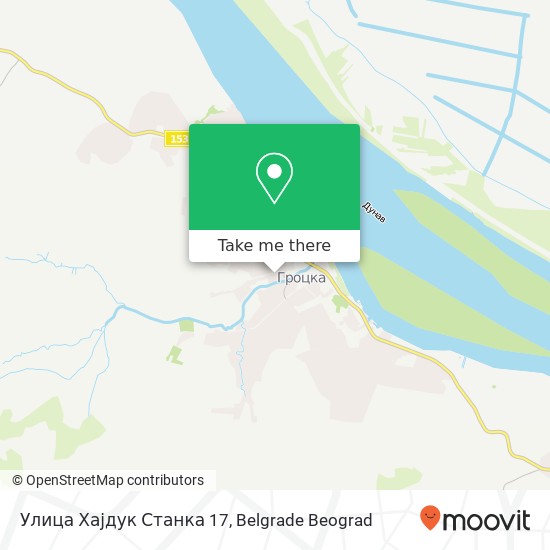 Улица Хајдук Станка 17 map