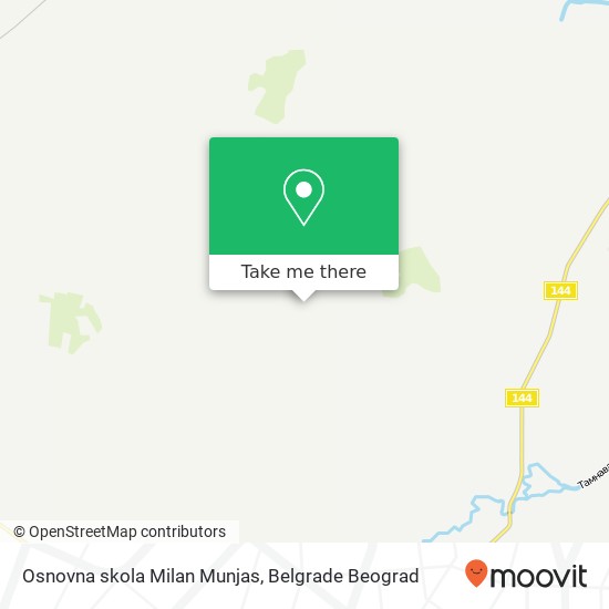 Osnovna skola Milan Munjas map