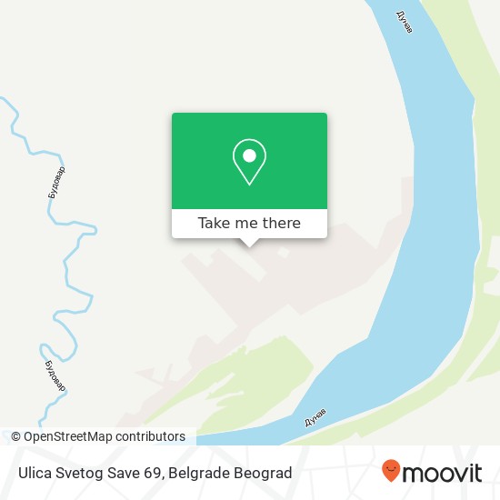 Ulica Svetog Save 69 map