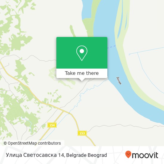 Улица Светосавска 14 map