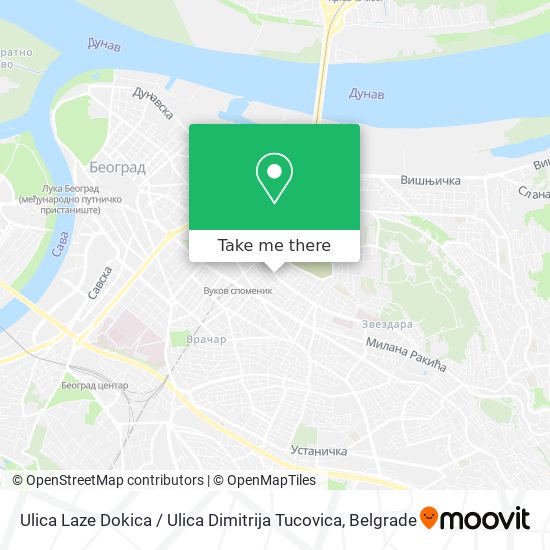 Ulica Laze Dokica / Ulica Dimitrija Tucovica map