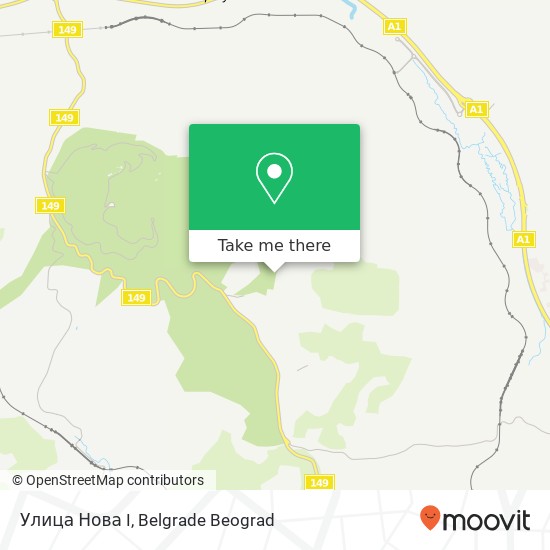 Улица Нова I map