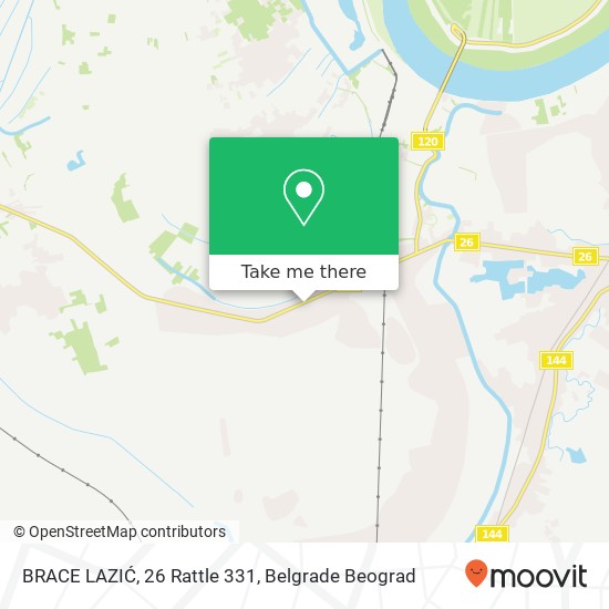 BRACE LAZIĆ, 26 Rattle 331 map