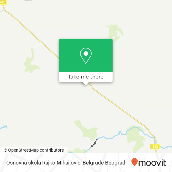 Osnovna skola Rajko Mihailovic map