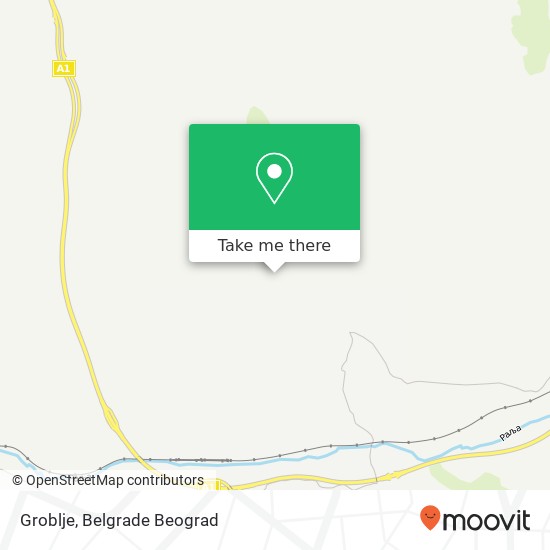 Groblje map