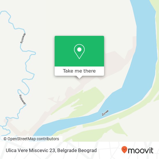 Ulica Vere Miscevic 23 map