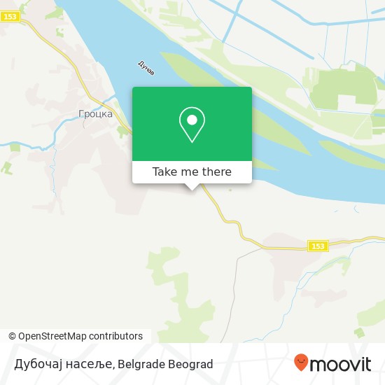 Дубочај насеље map