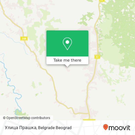 Улица Прашка map