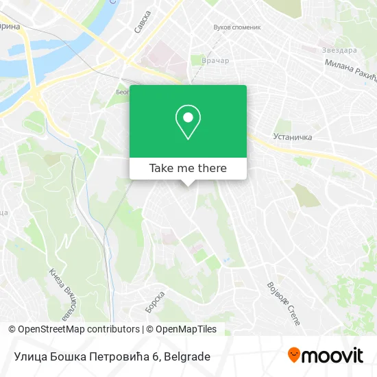 Улица Бошка Петровића 6 map