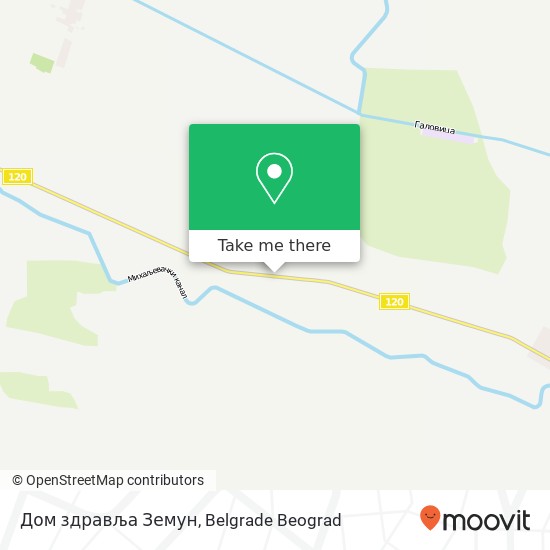 Дом здравља Земун map