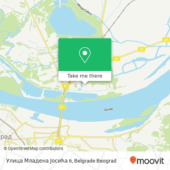 Улица Младена Јосића 6 map