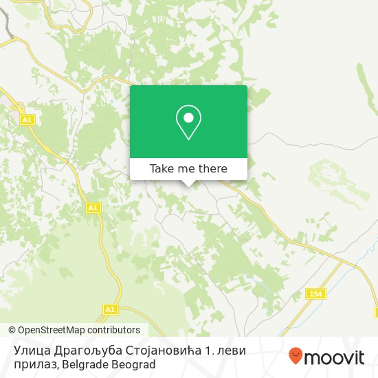 Улица Драгољуба Стојановића 1. леви прилаз map