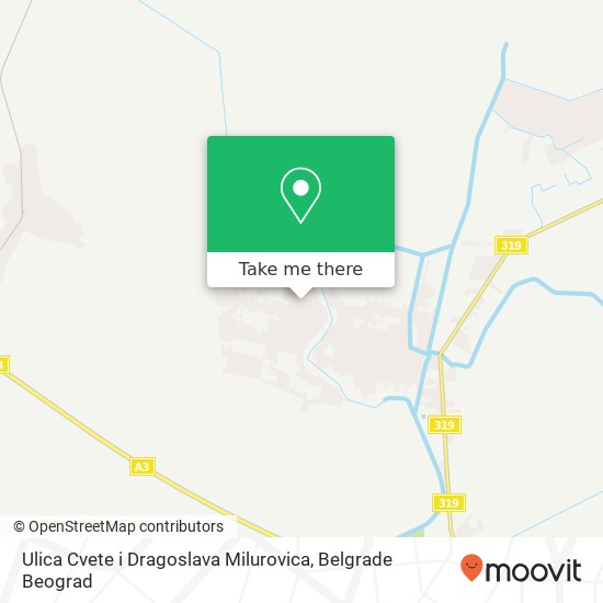 Ulica Cvete i Dragoslava Milurovica map