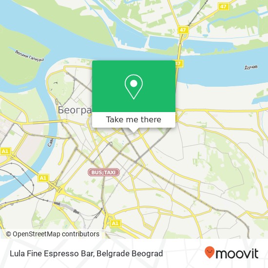 Lula Fine Espresso Bar map
