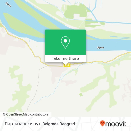 Партизански пут map