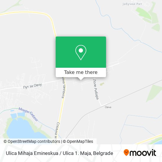 Ulica Mihaja Emineskua / Ulica 1. Maja map