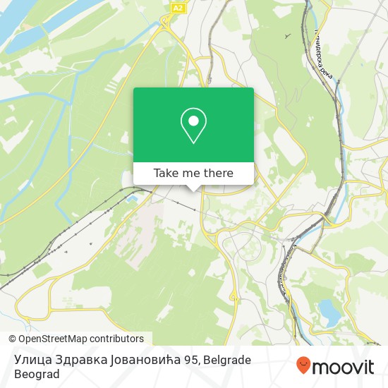 Улица Здравка Јовановића 95 map
