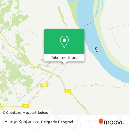 Улица Крајинска map