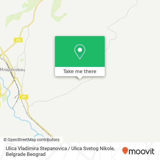 Ulica Vladimira Stepanovica / Ulica Svetog Nikole map