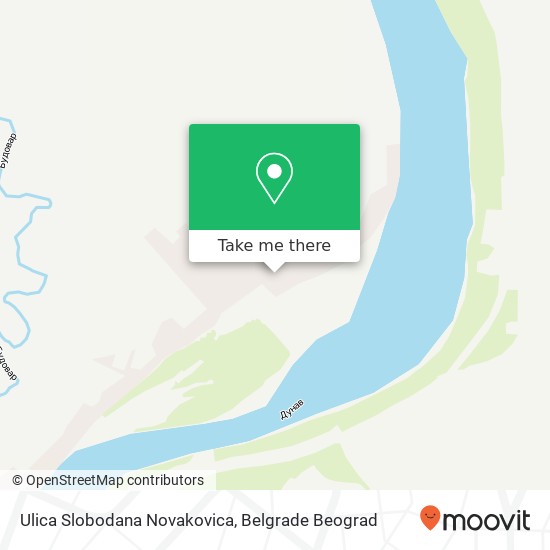 Ulica Slobodana Novakovica map