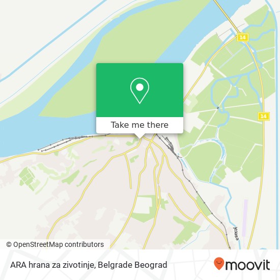 ARA hrana za zivotinje map