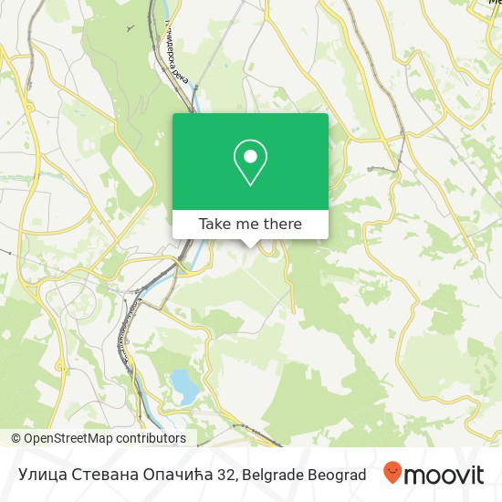 Улица Стевана Опачића 32 map