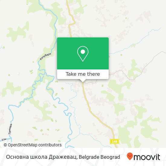 Основна школа Дражевац map