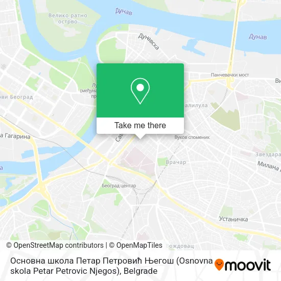 Основна школа Петар Петровић Његош (Osnovna skola Petar Petrovic Njegos) map