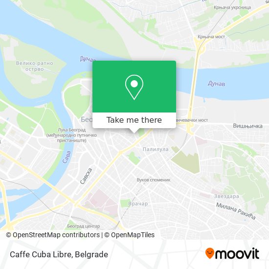 Caffe Cuba Libre map