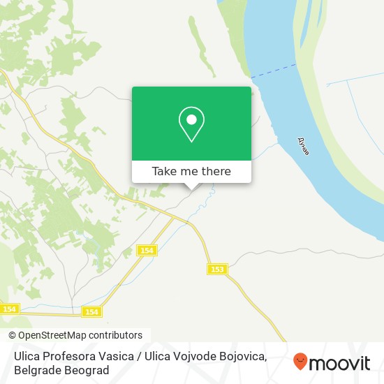 Ulica Profesora Vasica / Ulica Vojvode Bojovica map