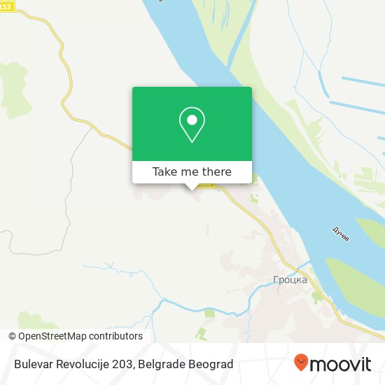 Bulevar Revolucije 203 map