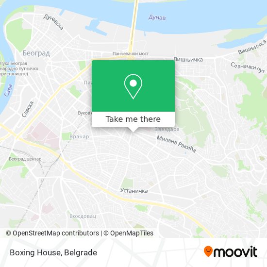 Boxing House map