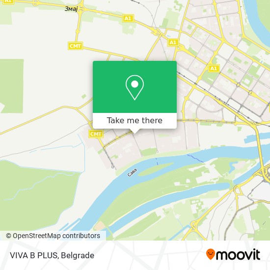 VIVA B PLUS map