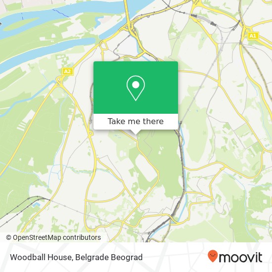 Woodball House map
